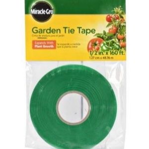 Garden Tie Tape 1/2 in x 160 ft Plant Miracle Gro Expands with Growth Flower